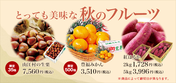 2026/09 秋のフルーツ
