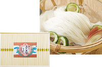 予約商品　手延べそうめん（木箱入）