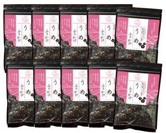 平袋　梅ふりかけ　10袋