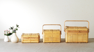 予約商品 日奈久籠(中)｜食卓の道具｜海苔のお取り寄せ【風雅巻き公式